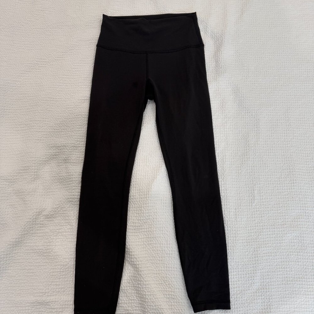 Lululemon Wunder Under High-Rise Leggings Luon Black – Size 6